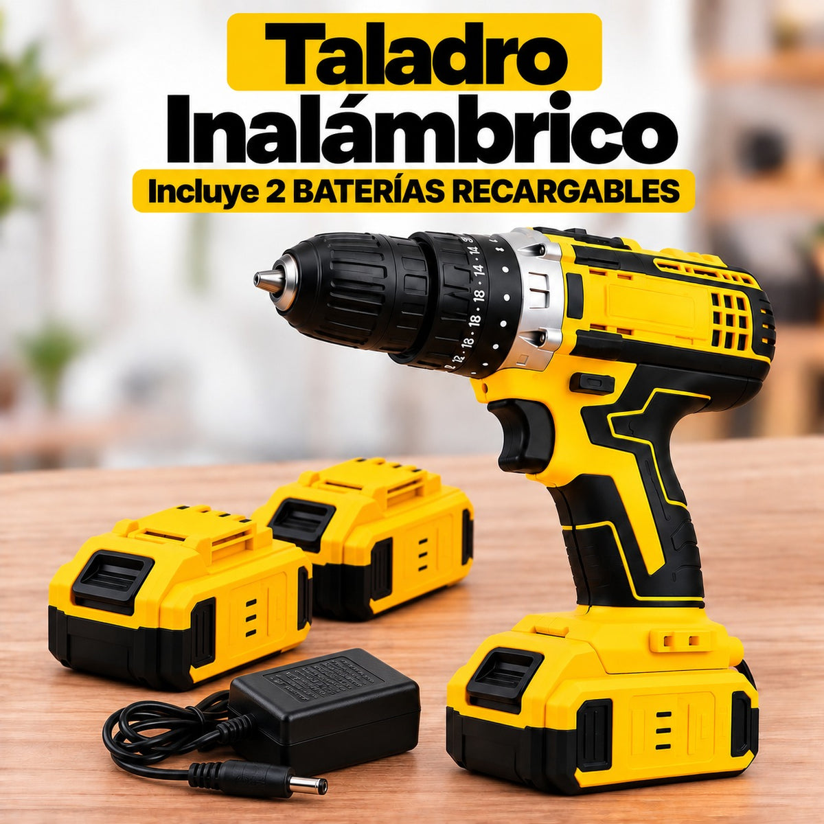 Kit de Taladro y Herramientas +30 Piezas | Todo para tus Arreglos en un Solo Maletín