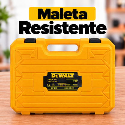 Kit de Taladro y Herramientas +30 Piezas | Todo para tus Arreglos en un Solo Maletín