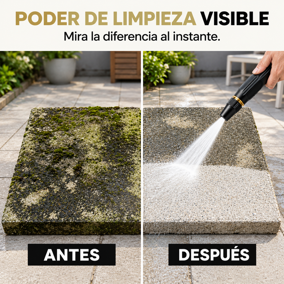 Adaptador de Manguera 3 en 1: Potencia 300+ 🔥