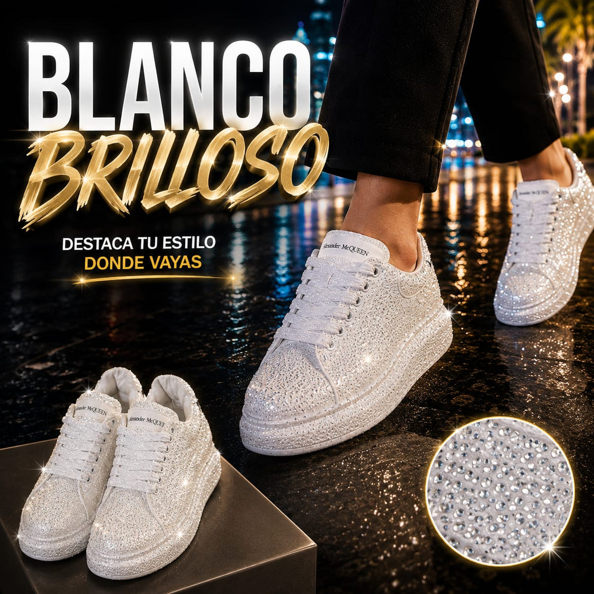 BRILLA A CADA PASO ✨ Las zapatillas que transforman cualquier outfit - Alexander McQueen
