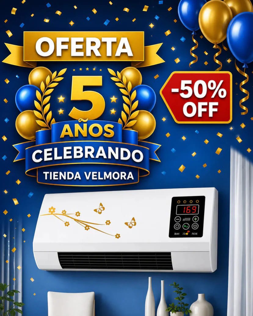DualTemp - Ventilax Portátil, Potente y Económico 50% OFF