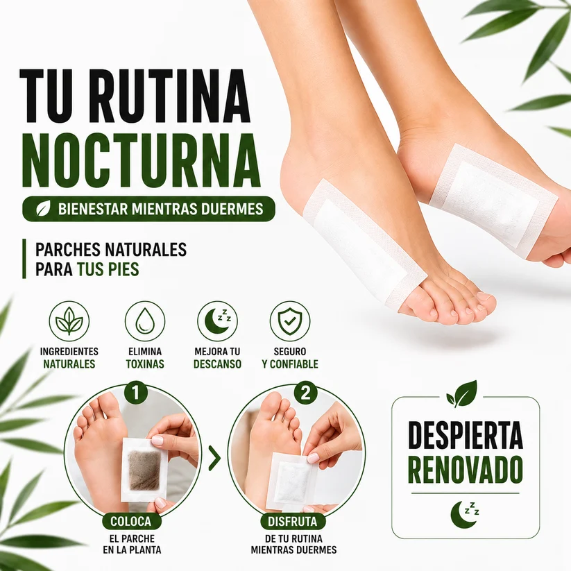 PARCHES PARA PIES – CAJA x 20 UNIDADES + REGALOS 🎁
